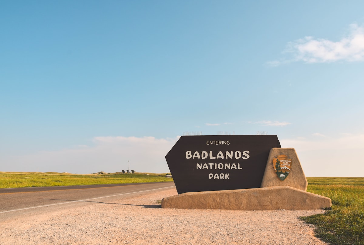 Badlands National Park terrain
