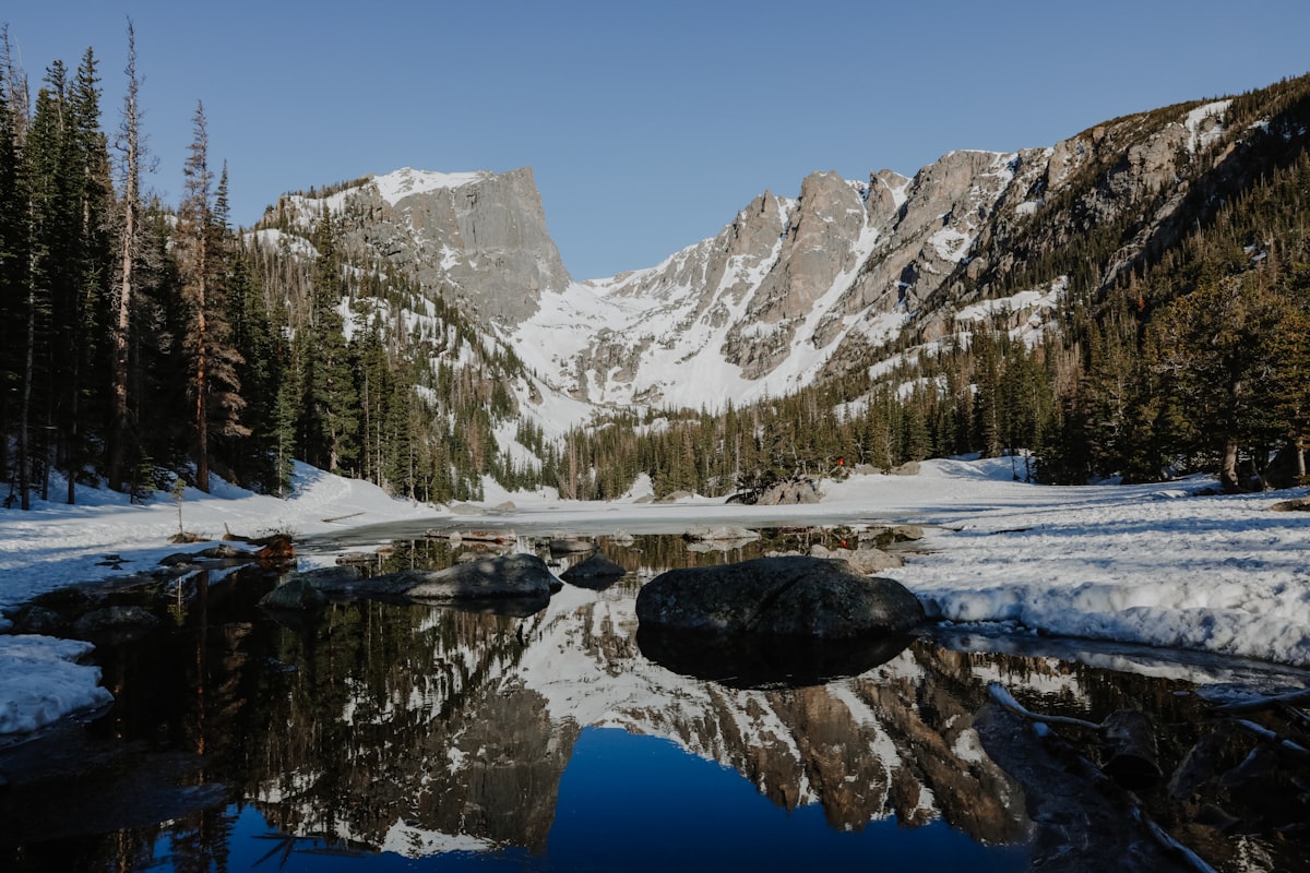 Rocky Mountain National Park 3D topographic map